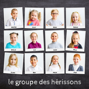 Photo Collage Groupe Enfants Style Polaroid - Personnalisable pour École/Crèche Photo Collage Groupe Enfants Style Polaroid - Personnalisable pour École/Crèche