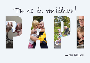 Collage Photo "OPA" en verre acrylique personnalisée – Cadeau parfait pour Grand-père Collage Photo "OPA" en verre acrylique personnalisée – Cadeau parfait pour Grand-père