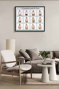 Créez une Affiche Collage Polaroid: Les 12 Mois de Bébé avec Texte Personnalisé Créez une Affiche Collage Polaroid: Les 12 Mois de Bébé avec Texte Personnalisé
