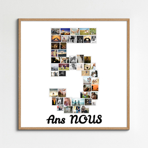 Créez un collage photo chiffré pour célébrer les moments précieux Créez un collage photo chiffré pour célébrer les moments précieux