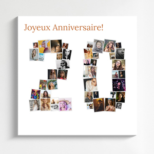 Créez votre photo-collage "20" anniversaire unique et mémorable dès aujourd'hui ! Créez votre photo-collage "20" anniversaire unique et mémorable dès aujourd'hui !