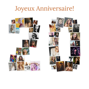 Créez votre photo-collage "20" anniversaire unique et mémorable dès aujourd'hui ! Créez votre photo-collage "20" anniversaire unique et mémorable dès aujourd'hui !