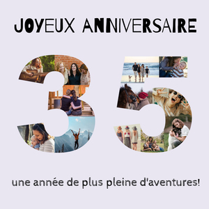 Créez votre collage photo "35" personnalisé pour un anniversaire unique Créez votre collage photo "35" personnalisé pour un anniversaire unique