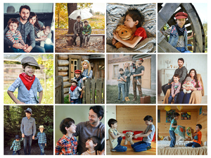 Collage Photo Famille Élégante - Souvenirs Personnalisés Collage Photo Famille Élégante - Souvenirs Personnalisés