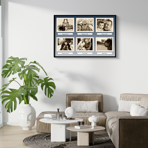 Affiche Vintage Collage Polaroid: Personnalisez Vos Souvenirs avec Style Affiche Vintage Collage Polaroid: Personnalisez Vos Souvenirs avec Style