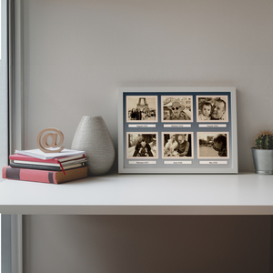 Affiche Vintage Collage Polaroid: Personnalisez Vos Souvenirs avec Style Affiche Vintage Collage Polaroid: Personnalisez Vos Souvenirs avec Style