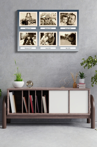 Affiche Vintage Collage Polaroid: Personnalisez Vos Souvenirs avec Style Affiche Vintage Collage Polaroid: Personnalisez Vos Souvenirs avec Style