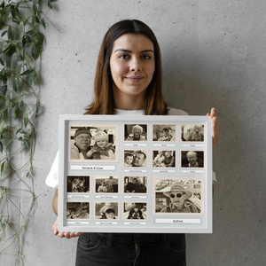Créez votre collages rétro Polaroid personnalisé avec effet sépia Créez votre collages rétro Polaroid personnalisé avec effet sépia