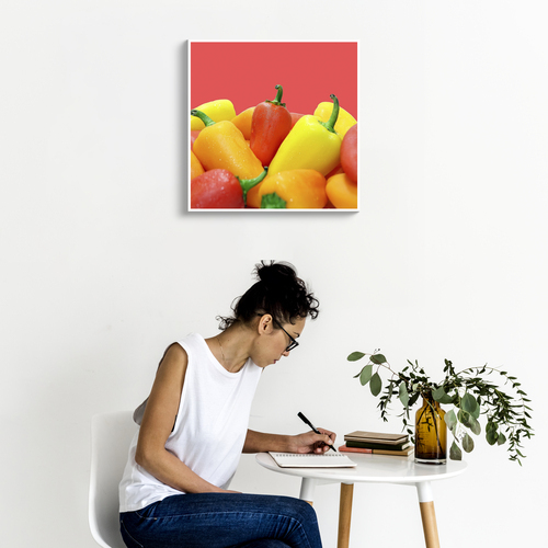 Créez votre toile photo personnalisée colorée - Cadeau unique