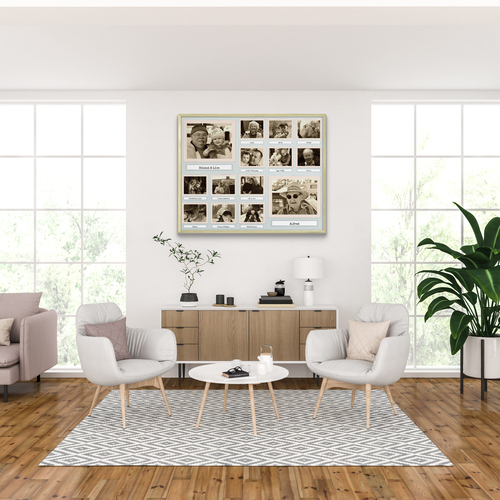 Créez votre collages rétro Polaroid personnalisé avec effet sépia